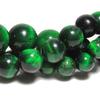 Green Tiger Eye  Loose Beads Natural Gemstone Smooth Round Stone Bead for Jewelry Making