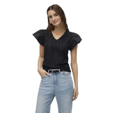 Vero Moda Naja Κοντή μπλούζα με μανίκια