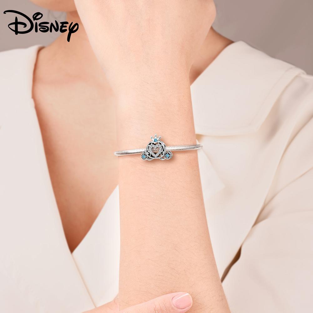 Disney 925 Silver Red Spider Ratatouille Charms Bead Earrings Bracelet Fit Original Bracelets DIY Birthday Jewelry Gift