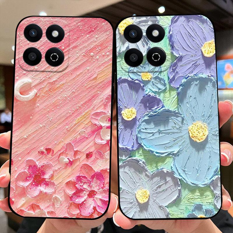 Hoesje Voor Honor 200 Smart 5G Schattige Astronaut Schokbestendig Siliconen Telefoonhoesje Voor Huawei Honor Play 60 Plus Bumper ALT-AN00 Fundas