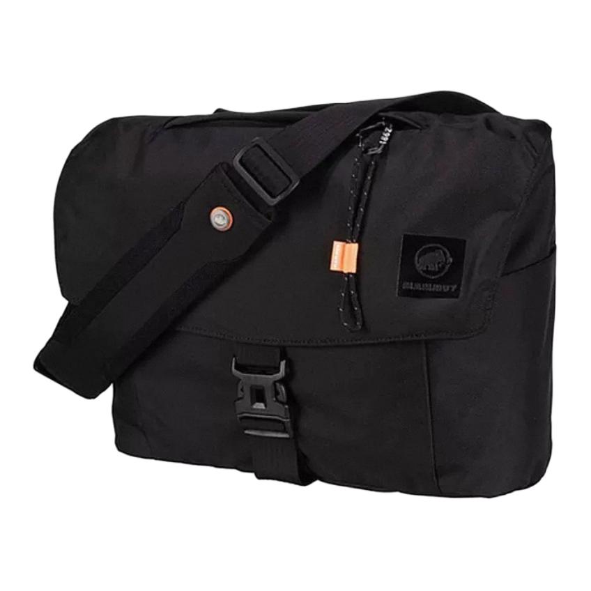 New MAMMUT Xeron Nylon Shoulder Bag, Crossbody Bag, Handbag Unisex Black 2810-00170-0001