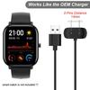 Xiaomi Ladegerät für Amazfit Bip 3/ Bip 3 Pro/ GTS 4 Mini/ Bip U Pro/GTS 2/ GTR 2/ GTS2 Mini/ GTS 2e/ T-Rex Pro Ladekabel mit Magnet 1m