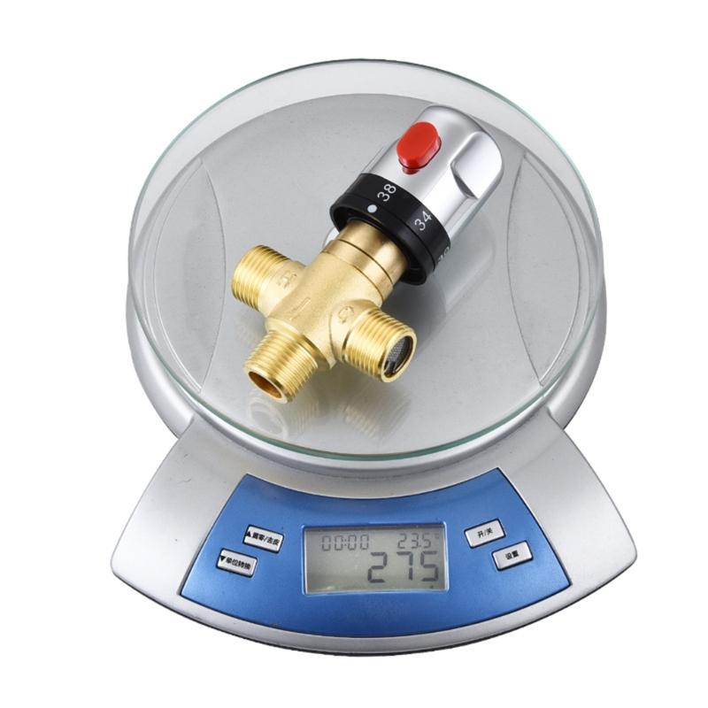 Präzise Temperaturstabilität 1/2 DN15 Messing Thermostatventile Thermostatische Mischventile für Hausinstallationen