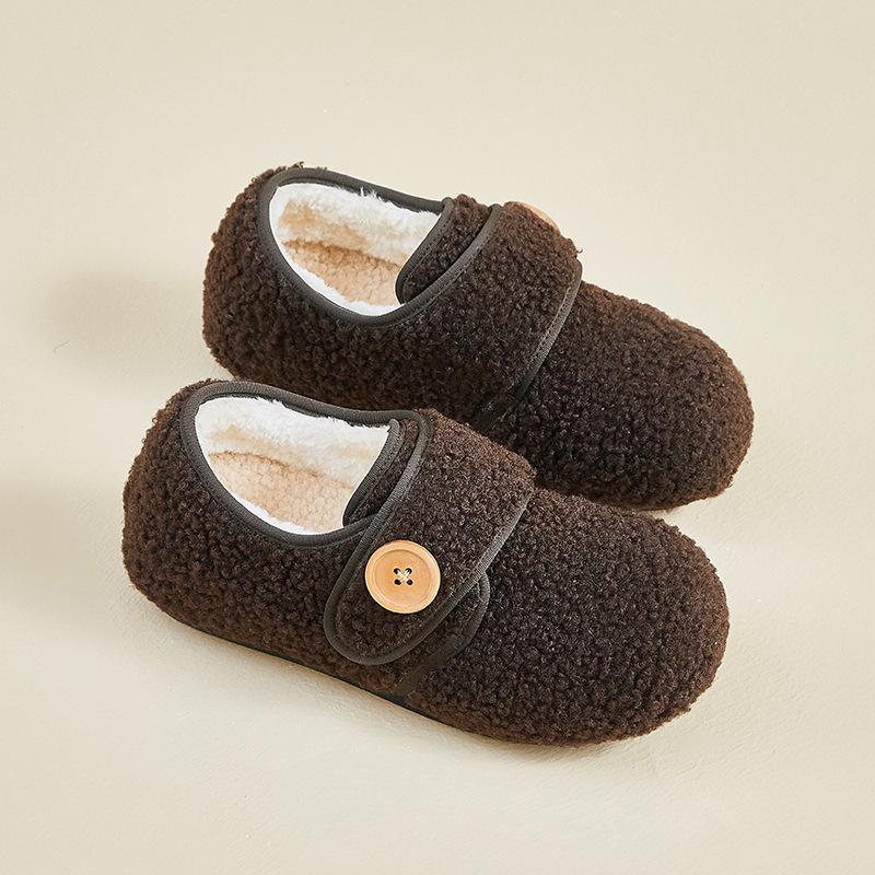 

Winter Fleece Loafers Shoes for Women Walking Shoes Casual Warm Indoor Outdoor Sneakers Non-Slip Cozy House Shoes Women s Furry Work Flats Shoes 40 коричневий
