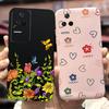 Für Xiaomi Poco F4 Hülle Buntes Kunstmuster Rückseite Für Xiaomi Poco F4 GT PocoF4 Handyhülle 6,67'' Weiches Silikon Fundas Capa
