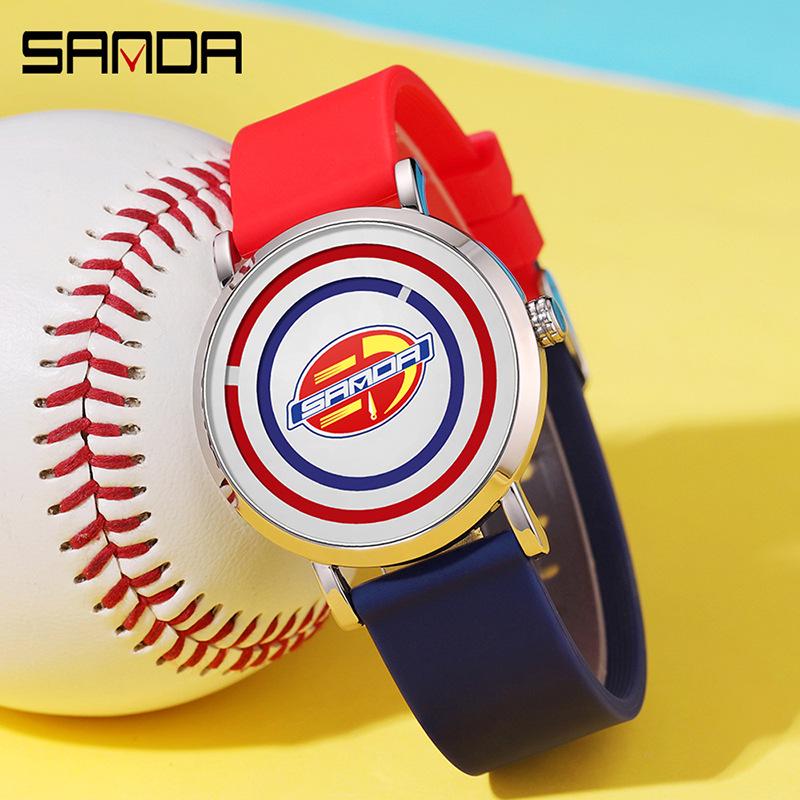 Sanda Quartz Watch: Creative, Casual & Sporty Student Timepiece