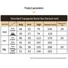 Rectangular Tap Drill Bit and Milling Cutter Storage Box - Transparent Plastic Telescopic Case for Machine Tool Accessories