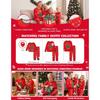Christmas Pajama Set, Xmas Tree & Letter Print Long Sleeve Tops and Pants Sleepwear, Family Matching Christmas Pajamas Set for Men Women Boys & Girls