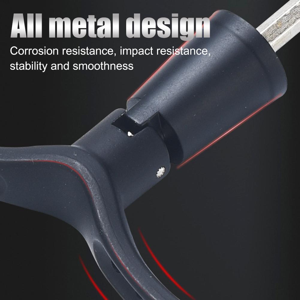 Aluminum Alloy Fishing Reel Double Handle Grip Rocker Arm Spinning Wheel Handlebars Modified Fishing Tackle Accessories