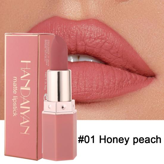 Matte Long Lasting Non Sticky Moisturizing Advanced Waterproof Lipstick Lip Gloss Cosmetic