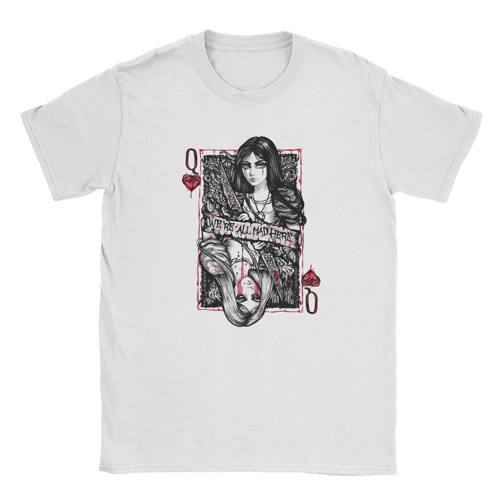 Game AAlice Madness Returns T Shirt Unisex 100 Cotton Unique TShirt Crewneck Pure Madness Tee Shirt Short Sleeve Clothes Original