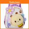 Childrens Backpack Cartoon With Small Bees And Flower Decorations For Use Daily