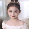 Sparkling Bridal Crown Luxury Queen Princess Tiara Hair Ornaments Crystal Crown  Wedding