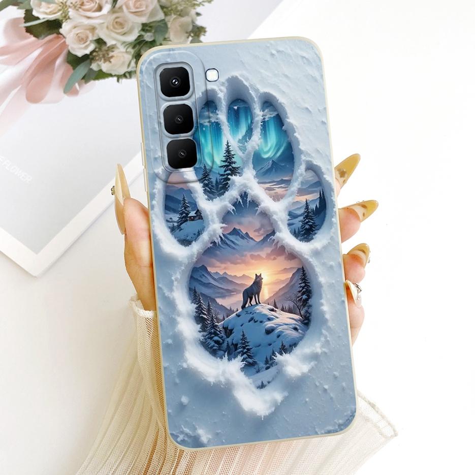 For Infinix Hot 70 5G Case X6895 X6895B Cute Fashion Cartoon Cover Shockproof Phone Case For Infinix Hot 70 Hot70 5G Soft Fundas