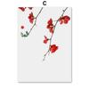 Canvas Painting Palnt Poster Red Maple Leaves Wall Art Picture Modern Nordic Posters and Prints Livingroom Bedroom Wall Decor No Frame