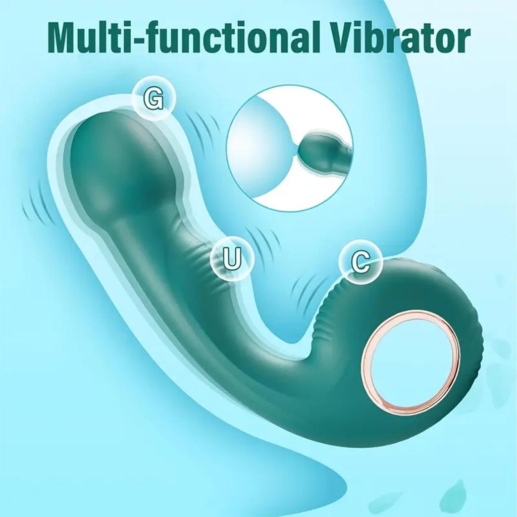Finger Ring Vibrator 10 Powerful Vibration Patterns G Spot Stimulator Clitoral Vibrator Vaginal Anal Stimulator Female Couples Vibrators Adult Toys