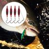 4Pcs High Buoyancy Catfishes Rattling Line Float Catfishes Float Rigs with Hook Fishing Bobbers EVA Foams Peg Float