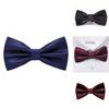 Mens Classic Bow Tie For Wedding Attire With Formal Shirt Accessory For Grooms And Groomsmen