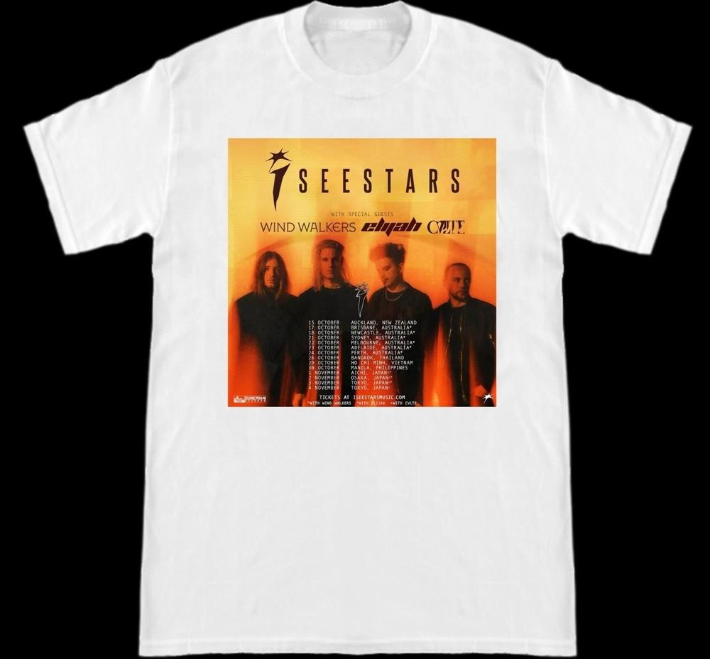 

Band I See Stars Discussion T shirts Size S-5XL Short sleeve White CS169 Unisex T-Shirt S