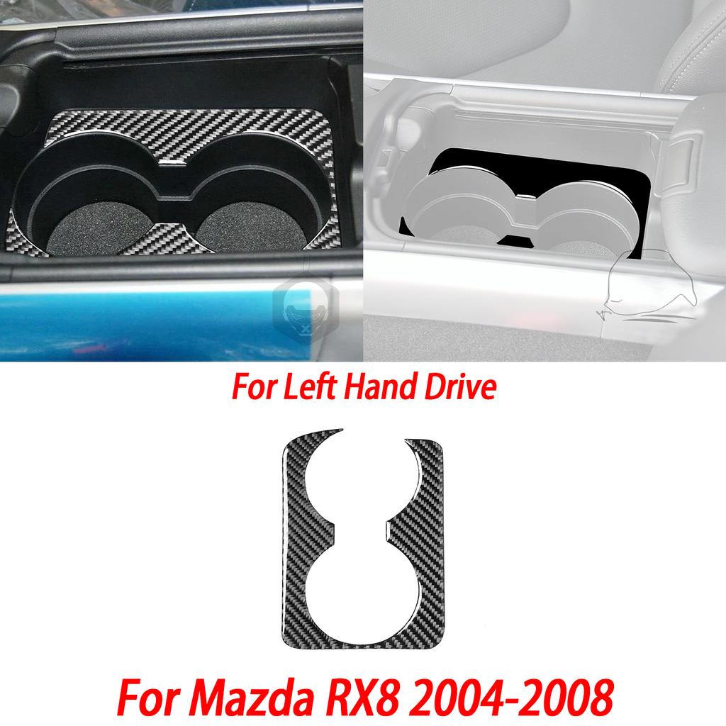 Gloss Black Plastic Car Interior Accessories Sticker AC Radio Door Handle Gear Shift Panel For Mazda RX8 2004-2008 SE3P JM1FE