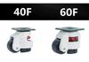 80F FUMA Leveling Support Wheel - 40FS/60FS/100FS/120FS/150F Korean Caster