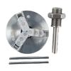 Lathe Chuck Z011 Self Centering External Jaw Metal Tools Accessories Carbon Chuck Lathe Manual Metal Replacement
