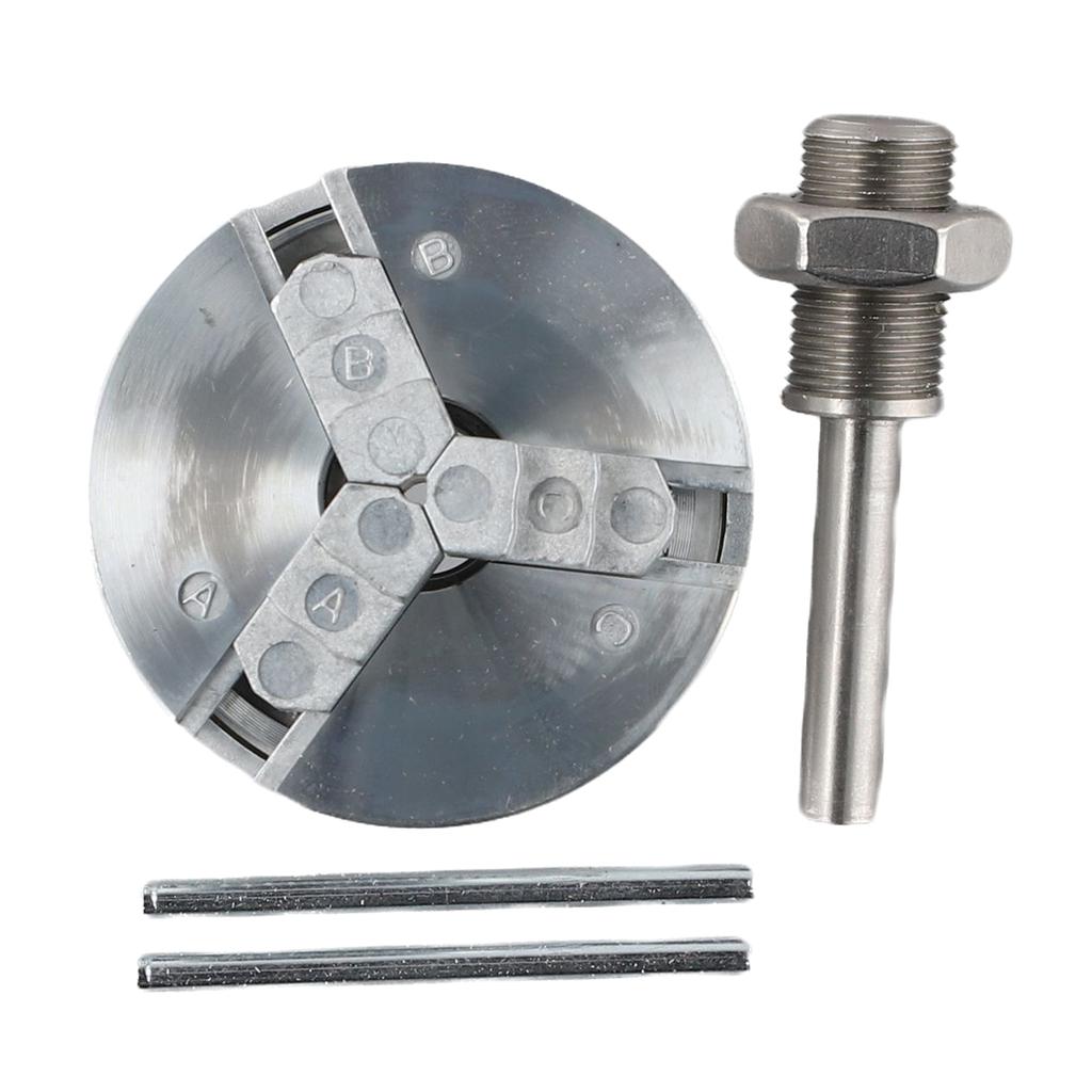 Lathe Chuck Z011 Self Centering External Jaw Metal Tools Accessories Carbon Chuck Lathe Manual Metal Replacement