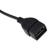 3,5mm černý audio kabel do auta AUX na USB audio kabel do auta, elektronika pro přehrávání hudby, audio kabel do auta, USB adaptér pro sluchátka