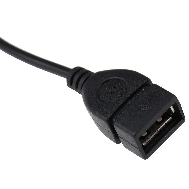 3,5mm černý audio kabel do auta AUX na USB audio kabel do auta, elektronika pro přehrávání hudby, audio kabel do auta, USB adaptér pro sluchátka