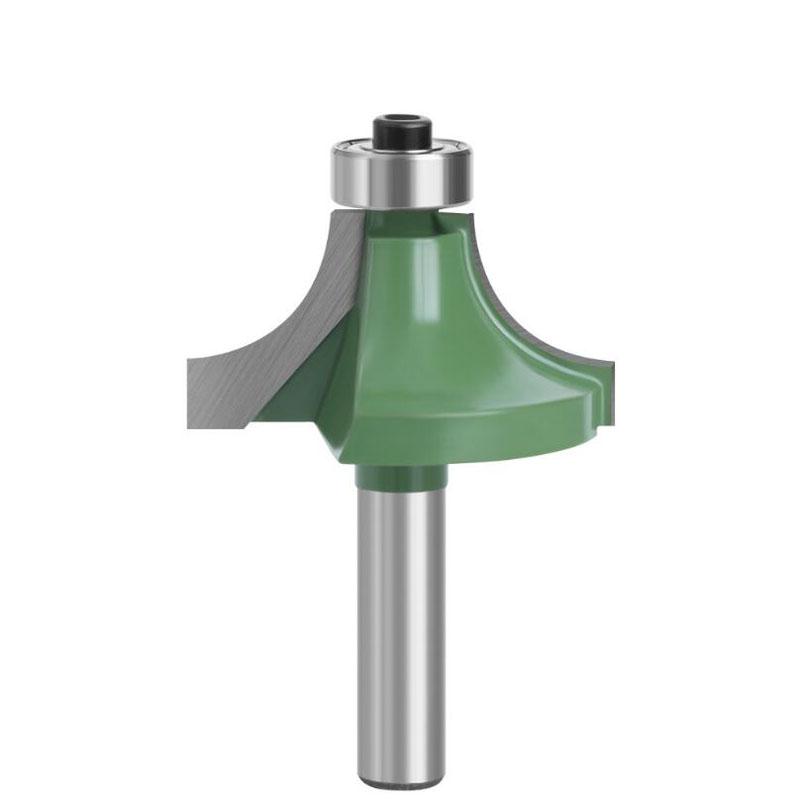 1 bucată freză rotundă de colț peste freză din tungsten 8 mm pentru freze pentru prelucrarea lemnului