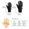 Kids Winter Gloves Boys Girls Touchscreen Anti-Slip Soft Warm Gloves Cycling Running Sports Outdoor Thermal Fleece