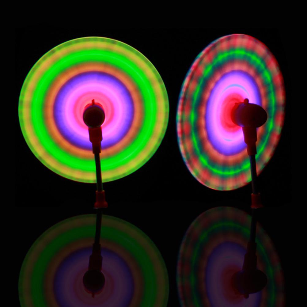 3pcs Colorful Shining Electric Funny Interesting Bar Toy Rotary Toy Plaything for Girl