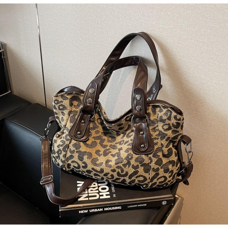 Large-capacity handbag bag New women's bag Spring versatile messenger bag Simple shoulder tote bag