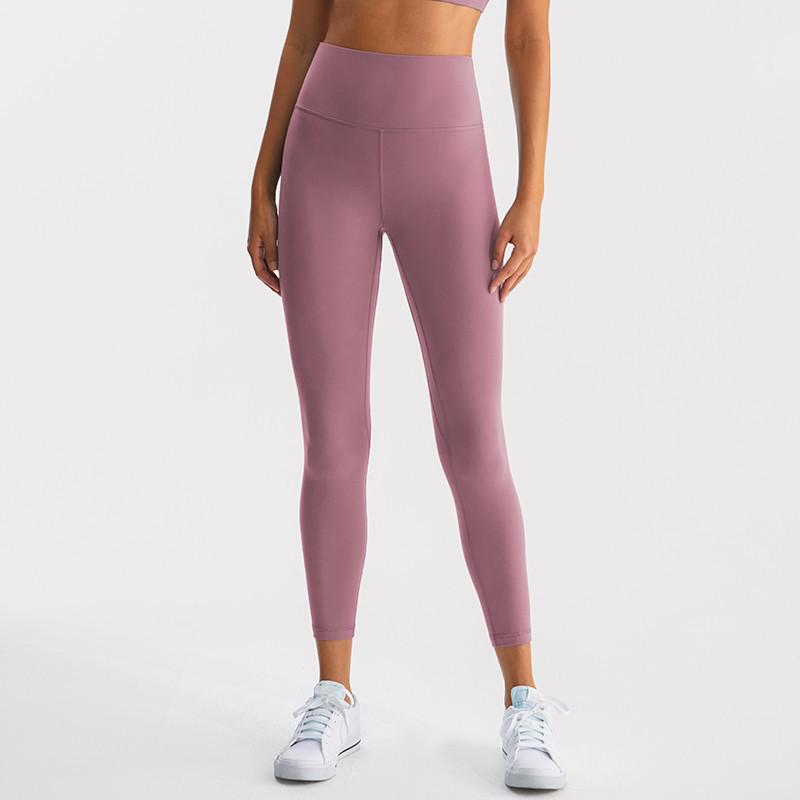 Neue High-Waist Yoga-Hose mit Nude-Gefühl: Damen-Leggings mit Hüftlift, Bauchkontrolle und Feuchtigkeitsableitung
