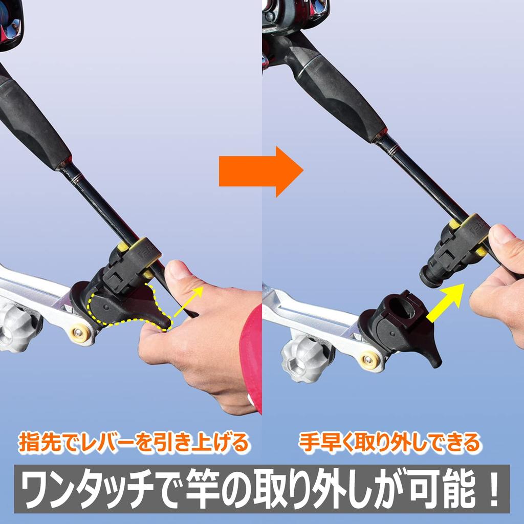 BMO JAPAN Rod Holder Extreme Grip Light M (Main Unit Only)