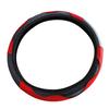 38CM Steering Wheel Cover Carbon     Elastic Handle Sleeve Non Slip Steering Wheel Cover for Car