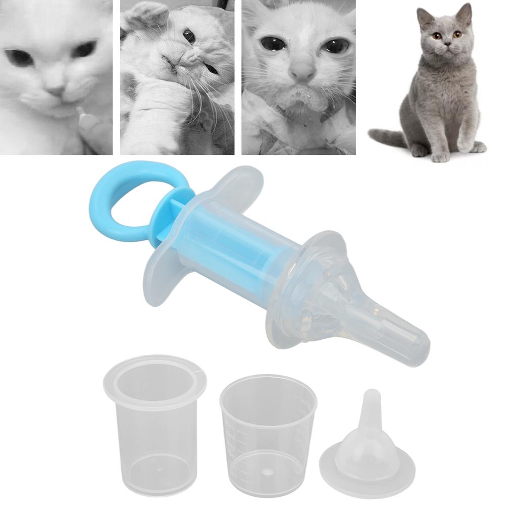Pet Dog Cat   Feeder   Silicone Medicine Liquid Feeding Dispenser for Dog Cat Small Animal
