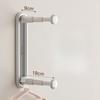 Retractable Hanger Storage Rack Free Punch Artifacts Balcony Finishing Hook Wall Hanging Wall Hanging Folding Household