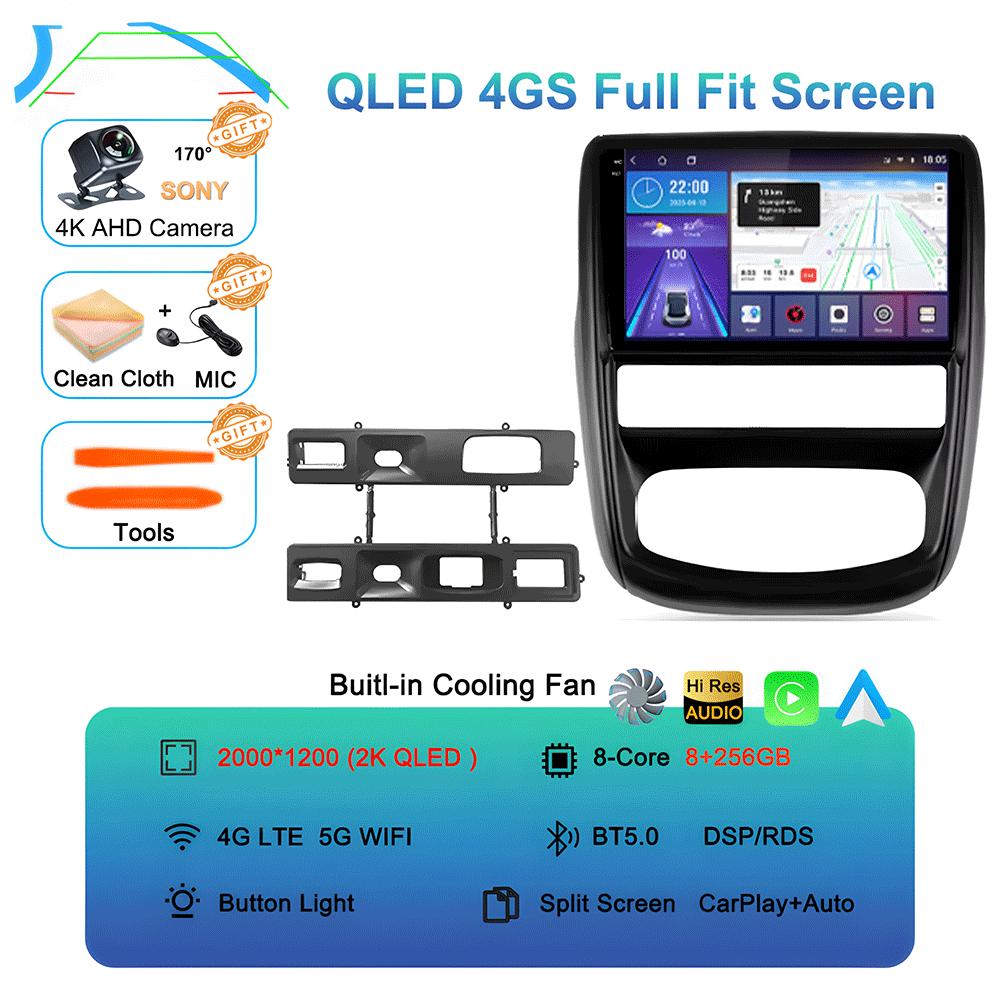 Android 14 Car Radio For Renault Duster 1 2010 - 2015 For Nissan terrano lll 3 2014 - 2022 Multimedia Video Player Navigation s