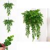 Artificial Plant Wall Hanging With 25 Eucalyptus Citriodora Leaves For Home Decor And Photography Props
