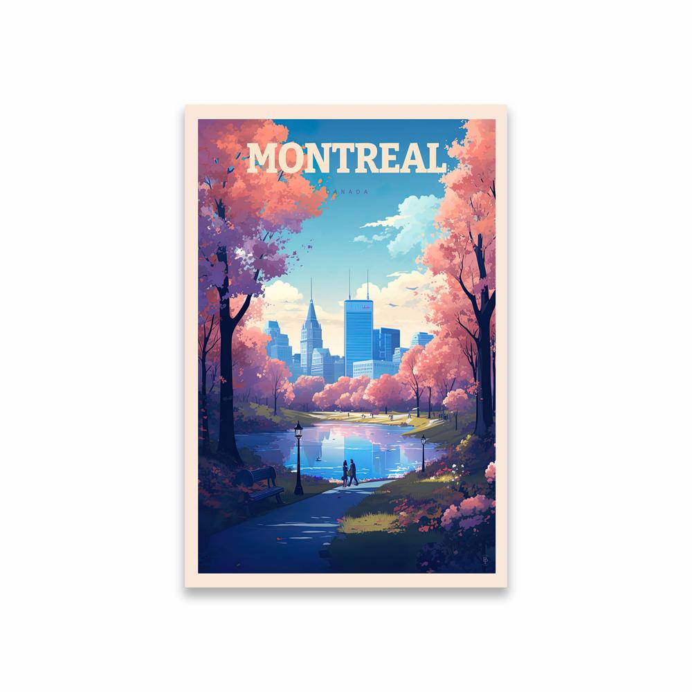 Montmartre Paris Print Vintage Travel Poster Chamonix Mont Blanc Print French Travel Poster Sydney Australia Art Canvas Painting 21X30CMNo Framed