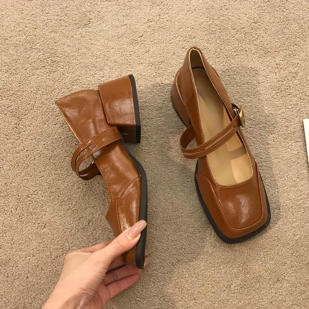 Γυναικεία Παπούτσια Φόρεμα Στρογγυλή Μύτη Χοντρά Σανδάλια 2025 Πλατφόρμες Τακούνια Σέξι Γόβες Υποδήματα Κομψές Άνετες Γόβες για Γυναίκες