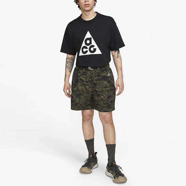 Nike ACG Logo T-shirt Black Men Streetwear DJ3644-010