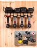 Wall-Mounted Electric Drill Charging Station and Tool Organizer