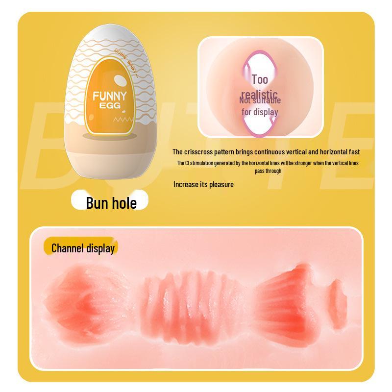 Lelo Mini Funky Airplane Egg Male Masturbator – Portable Pocket Adult Toy