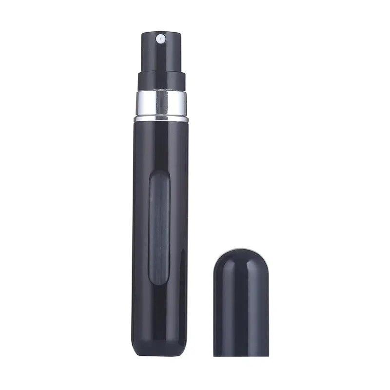 8ML přenosná cestovní mini malá nádoba z hliníkové peněženky tester Dekantační váleček na parfémy Nástroj na dávkování lahví Doplňovatelný sprej 1ks