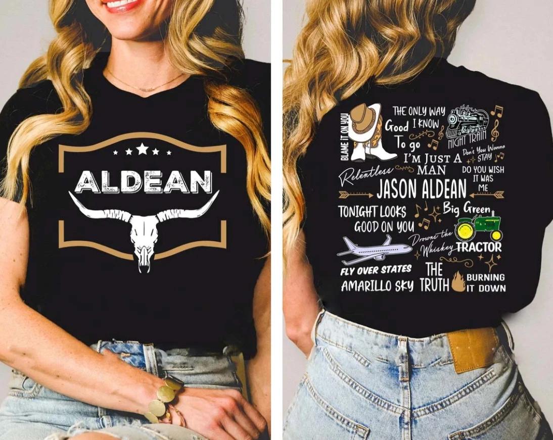 Jason Aldean T-Shirt 2XL