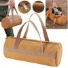 Durable Men's Tool Storage Bag, Large Capacity Wide Opening Zipper Bag, Portable Hand & Shoulder Carry Bag with Adjustable Strap