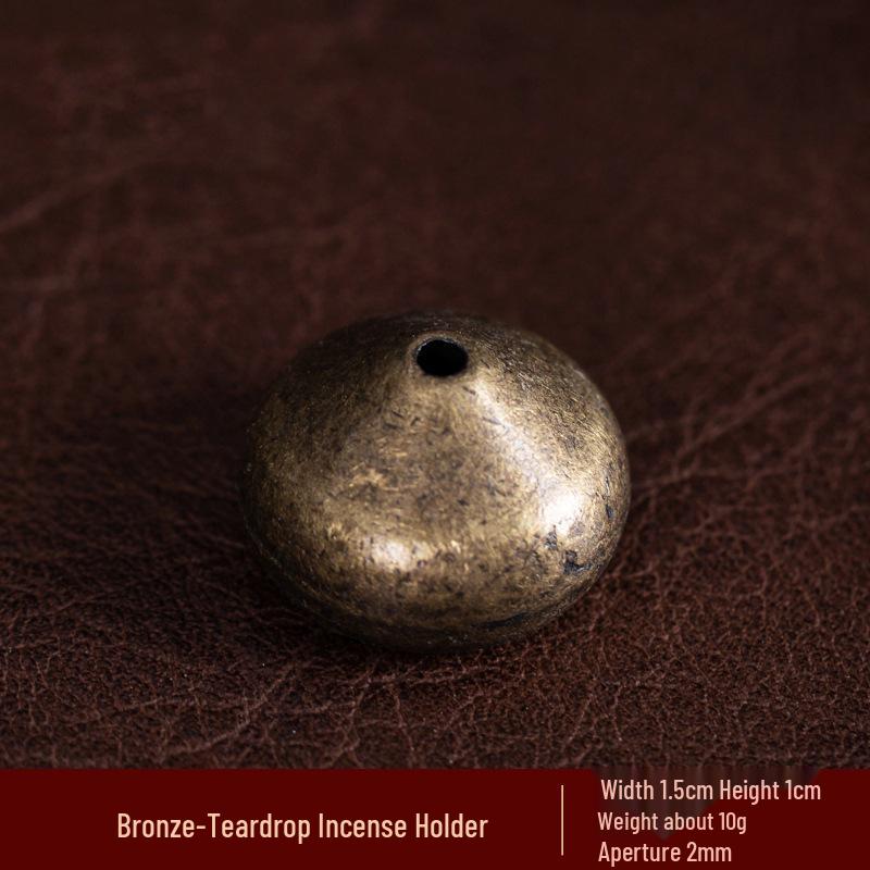 Kodo Multi-Hole Gourd & Water Drop Incense Holders: Turtle, Zen Lotus, Dragon Soaring Designs