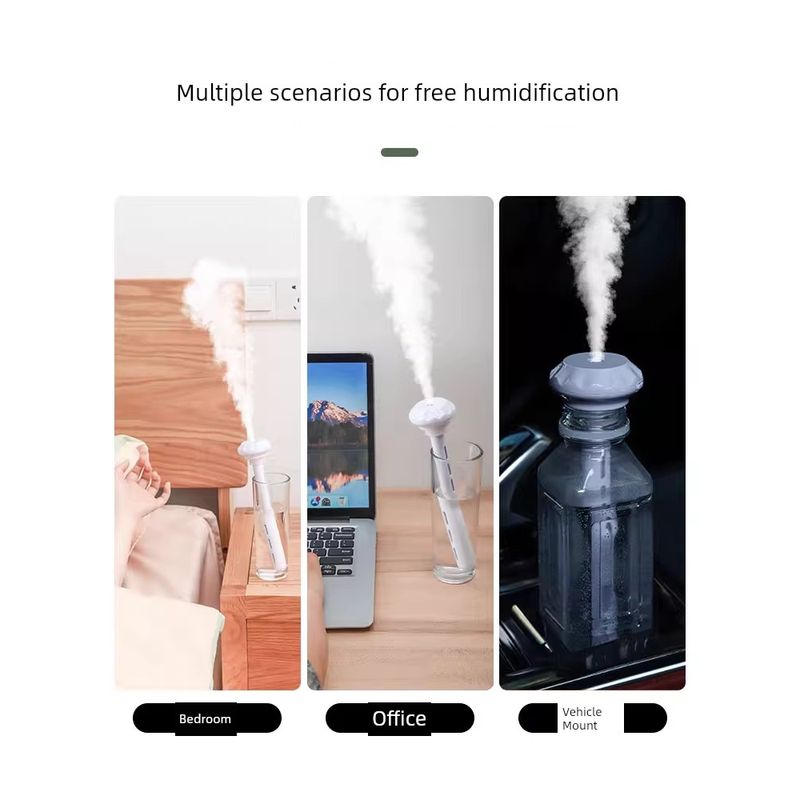 Humidifier Small Mini Office Desktop Soundproof Bedroom Student Dormitory Portable Car Use Rechargeable 4158